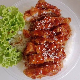 ข้าวไก่เกาหลี