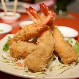 กุ้งชุปแป้งทอด