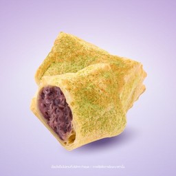 พายถั่วแดงชาเขียว