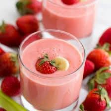 Banana + Strawberry Shake