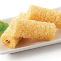 ฟองเต้าหู้ม้วนทอด