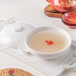รังนกรสซุปไก่  鸡汤炖燕窝 Bird’s Nest in Chicken Consommé