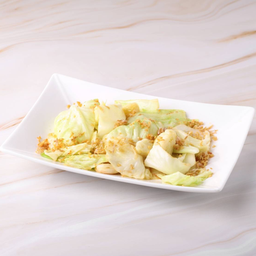 กะหล่ำปลีทอดน้ำปลา