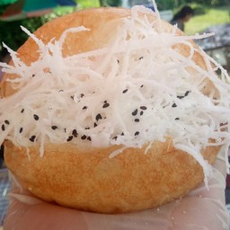 ขนมถังแตกไส้มะพร้าวน้ำตาลงา รสดั้งเดิม