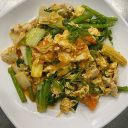 สุกี้ไก่(แห้ง)