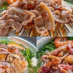 โป๊ยก่ายหมูกะทะ