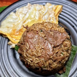 กะเพราเนื้อนุ่มข้าวคลุก