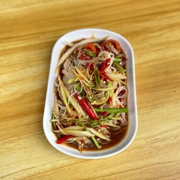 ตำซั่วกุ้งสด