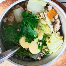 ต้มจืดเต้าหู้หมูสับ