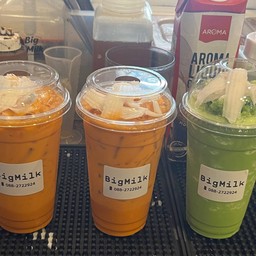 ชาเขียวมะพร้าวนมสด