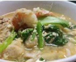 สุกี้ทะเลรวมไข่ข้น