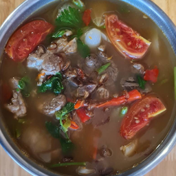 ต้มซุปเนื้อน่องลาย