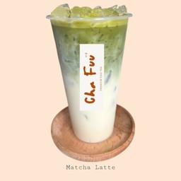 ชาเขียวมัทฉะ ลาเต้ นมสด