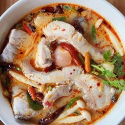 ต้มยำปลากะพง น้ำข้น