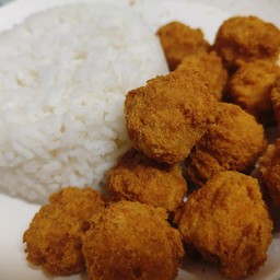 ข้าวไก่ป๊อปซอสเกาหลี