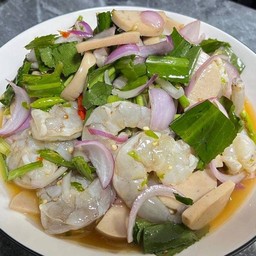 ยำกุ้งสด