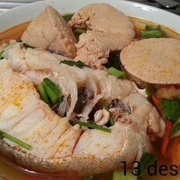 ต้มยำปลานิลไข่ปลา