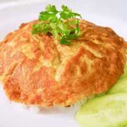 ไข่เจียวหมูสับ หรือ ไข่เจียวแหนม