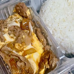 หมูเทอริยากิ ราดข้าว