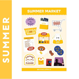Sticker Summer Market