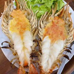 กุ้งเผาขนาด 4ขีด