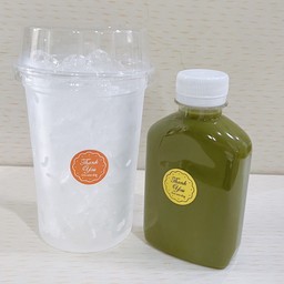 ชาเขียวเย็น (หวานปกติ)