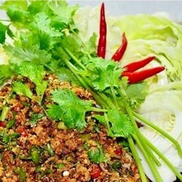 ลาบปลาดุก( 1 ตัว  )