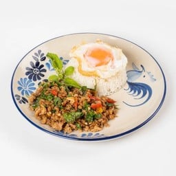 ข้าวกระเพราหมูสับ