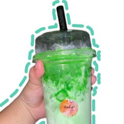 นมเหนียว ชาเขียว