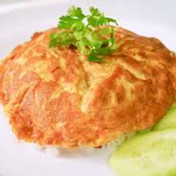 ข้าวไข่เจียวหมูสับ