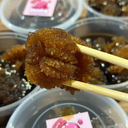 แมงกะพรุนหัวกระสุนดองซีอิ๊ว พร้อมน้ำจิ้มซีฟู้ด