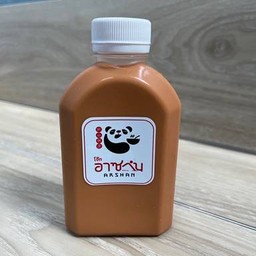 ชาไทยเย็น(ขวด) + แกัวใส่น้ำแข็ง