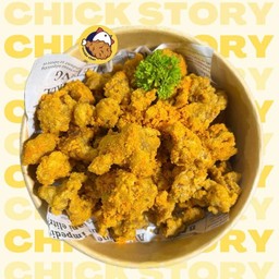 เอ็นไก่กรอบ (เขย่าผง)
