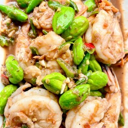 สะตอผัดกะปิกุ้ง