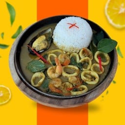 ข้าวเขียวหวานทะเลเดือด