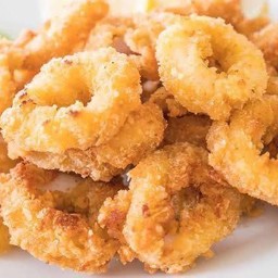 ปลาหมกชุบแป้งทอด