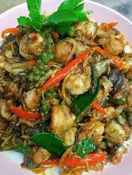 ผัดเผ็ดกบสด