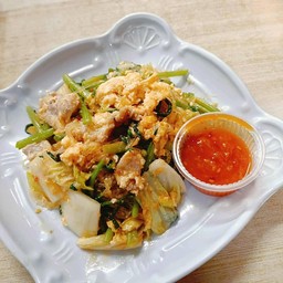 สุกี้แห้งหมู