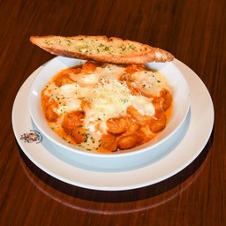 Gnocchi Vodka Sauce & Burrata (V)