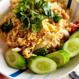 ข้าวผัด กะทะคั่ว