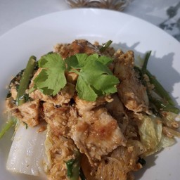 สุกี้แห้งหมู