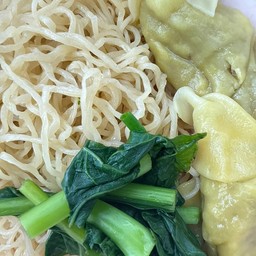บะหมี่เกี๊ยว+ผัก