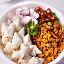 ข้าวขยำปูโบ้