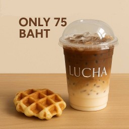 เครื่องดื่ม 1 + ครอฟเฟิล 1