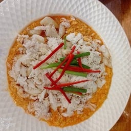 ปูผัดผงกระหรี่ (กับข้าว)