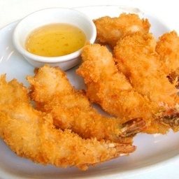 กุ้งชุปแป้งทอด