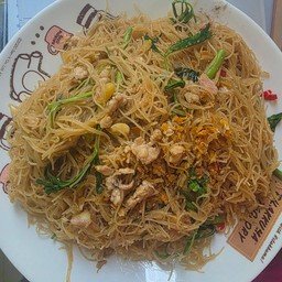 หมี่กะเฉด หมูสับ