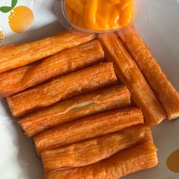 [อร่อยซ่ากับโค้ก] ปูอัดดิปชีส +  โค้ก ออริจินัล (กระป๋อง) 