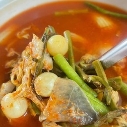 แกงส้มไข่ปลาริวกิว (ใส่เนื้อปลากะพงด้วย)