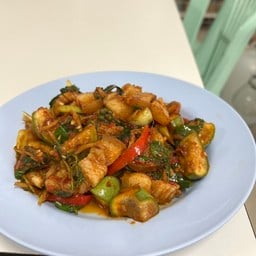 ร้านข้าวโดนแกง บ้านดู่ ประตู2ราชภัฏเชียงราย